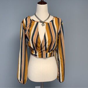 FAVLUX Multicolor Striped Blouse